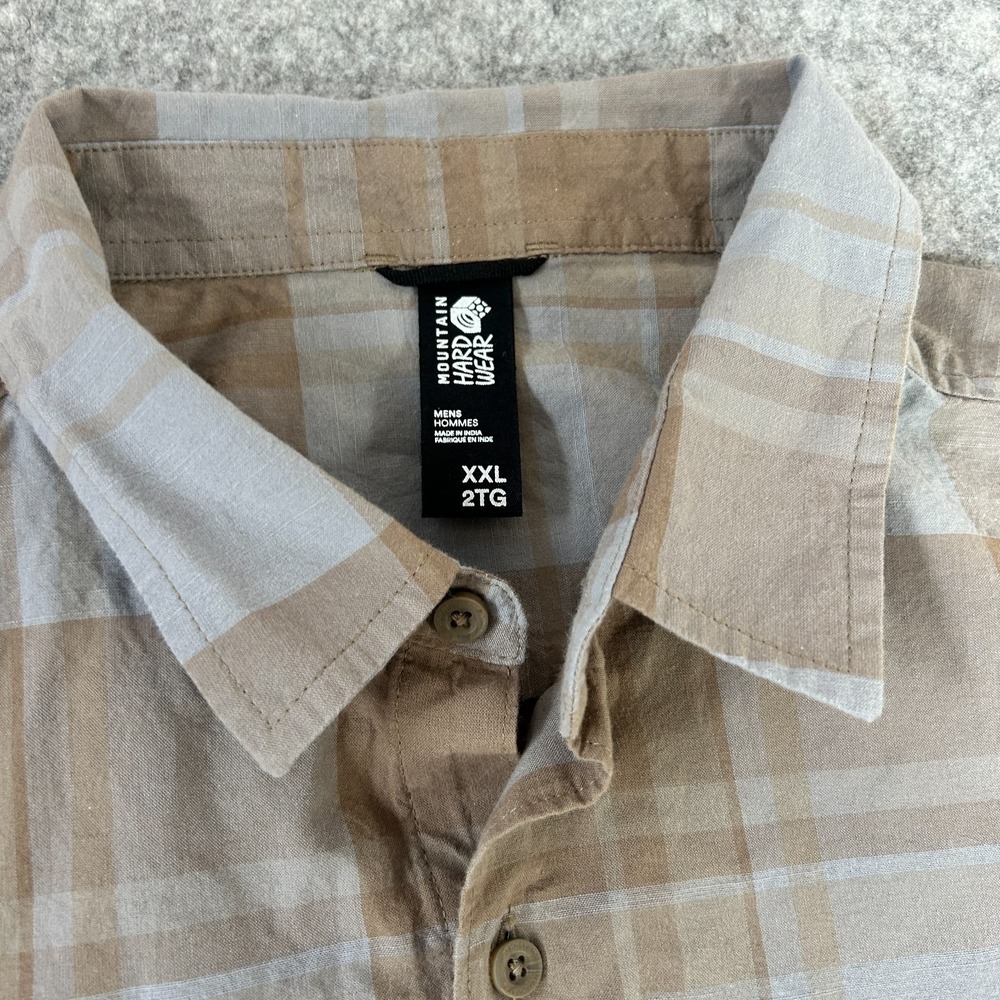 Mountain Hardwear Shirt Mens 2XL Button Up Casual Hiking Long Sleeve NWT - Picture 4 of 11